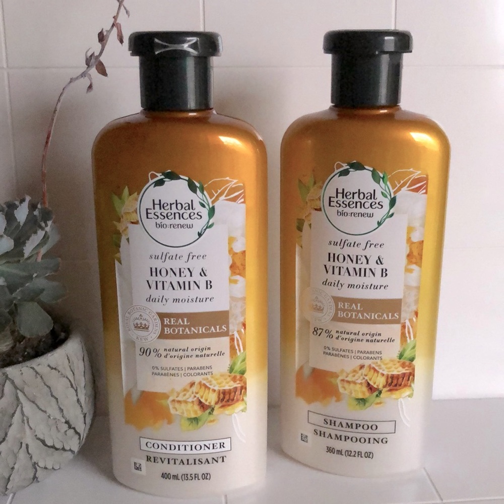 COPY - Herbal Essence Bio Renew sulfate free Honey & Vitamin B Shampoo & Condit…
